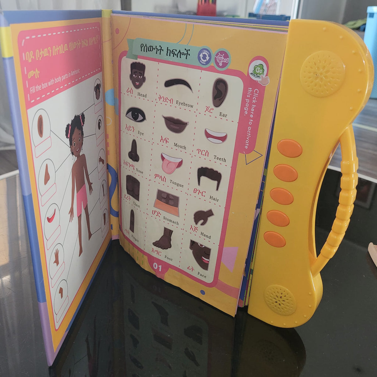 Basic Amharic Words sound book